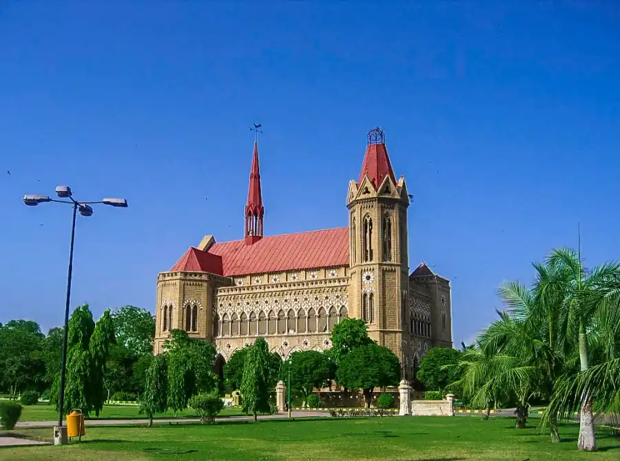 Frere Hall in Karachi – redaktionelles Seitenbild