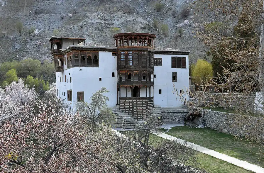 Khaplu Palace in Baltistan – redaktionelles Seitenbild