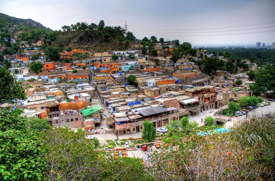 Saidpur Village in Islamabad – redaktionelles Seitenbild