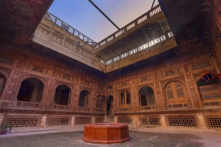 Historisches Sethi House in der Altstadt von Peshawar