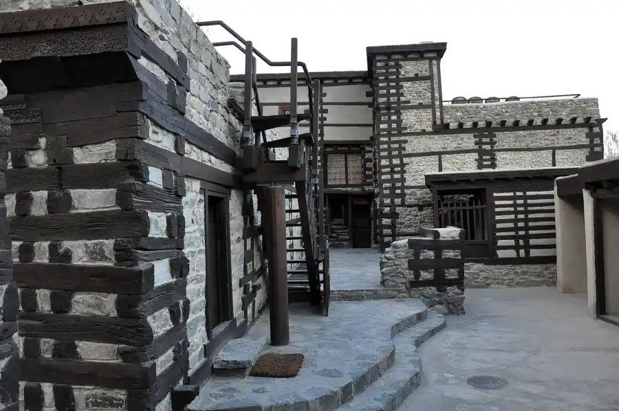 Shigar Fort in Baltistan – redaktionelles Seitenbild